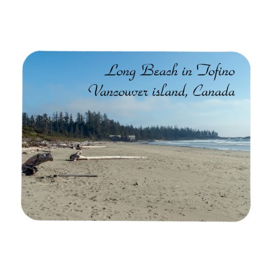 Long Beach in Tofino - BC, Kanada Magnet (Horizontal)