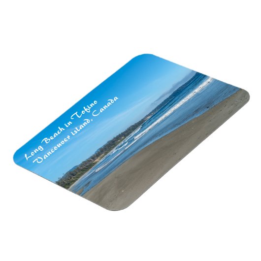 Long Beach in Tofino - BC, Kanada Magnet (Linke Seite)