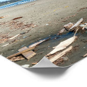 Long Beach in Tofino - BC, Kanada Poster (Ecke)