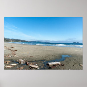 Long Beach in Tofino - BC, Kanada Poster