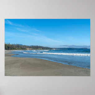Long Beach in Tofino - BC, Kanada Poster