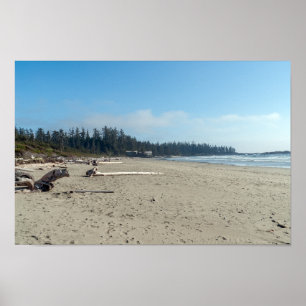 Long Beach in Tofino - BC, Kanada Poster