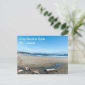 Long Beach in Tofino - BC, Kanada Postkarte (Stehend Vorderseite)