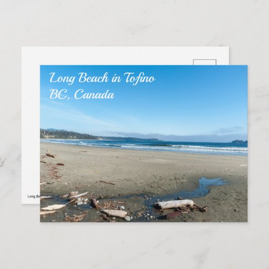 Long Beach in Tofino - BC, Kanada Postkarte (Vorne/Hinten)