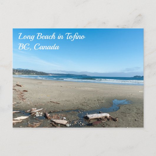 Long Beach in Tofino - BC, Kanada Postkarte (Vorderseite)