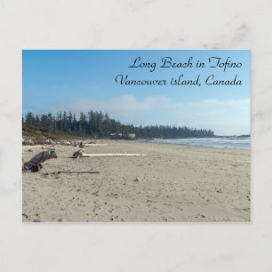 Long Beach in Tofino - BC, Kanada Postkarte