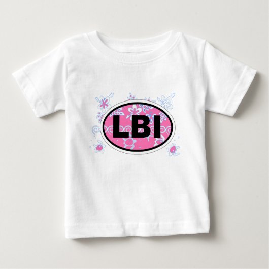 Long Beach Insel Baby T-shirt (Vorderseite)