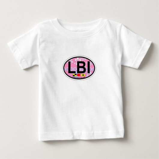 Long Beach Insel Baby T-shirt (Vorderseite)