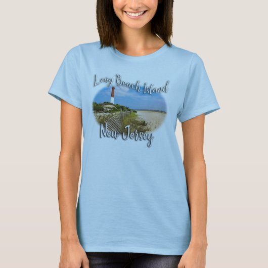 LONG BEACH INSEL DURCH EKLEKTIX T-Shirt (Vorderseite)