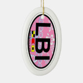 Long Beach Insel Keramik Ornament (Rechts)