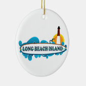 Long Beach Insel Keramikornament (Rechts)