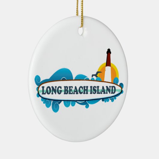 Long Beach Insel Keramikornament (Rechts)