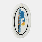 Long Beach Insel Keramikornament (Rechts)