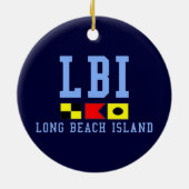Long Beach Insel Keramikornament (Hinten)