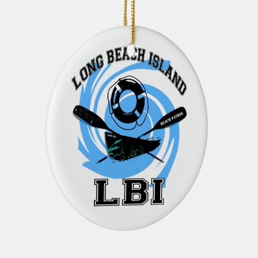 Long Beach Insel Keramikornament (Rechts)