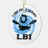 Long Beach Insel Keramikornament (Links)