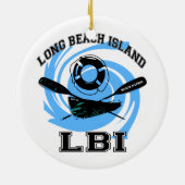 Long Beach Insel Keramikornament (Hinten)