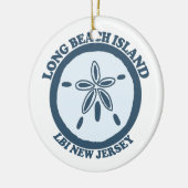 Long Beach Insel Keramikornament (Links)