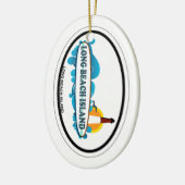 Long Beach Insel Keramikornament (Links)