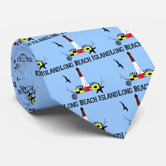 Long Beach Insel Krawatte (Gerollt)