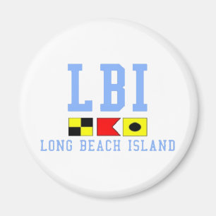 Long Beach Insel Magnet