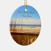 Long Beach Insel, NJ LBI Strand-Verzierung Keramik Ornament (Rechts)