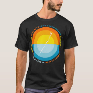 Long Beach Island Barnegat Light Beach Haven Sonne T-Shirt