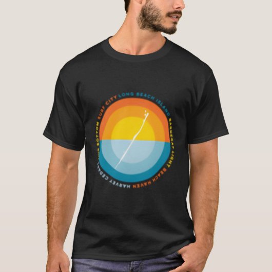 Long Beach Island Lbi Barnegat Light Beach Haven T-Shirt (Vorderseite)
