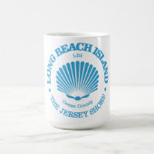 Long Beach Island (Muschel) Kaffeetasse (Mittel)