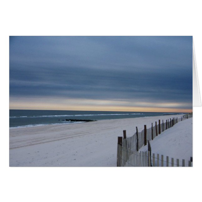 Long Beach Island New Jersey Card (Vorderseite (Horizontal))