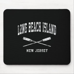 Long Beach Island New Jersey Vintage Wasserkreuze Mousepad
