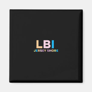 Long Beach Island Nj Buntes Urlaubsziel Magnet