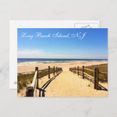 Long Beach Island, NJ LBI Postcard Postkarte (Vorne/Hinten)