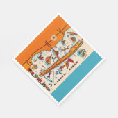 Long Beach Island NJ Serviette (Ecke)