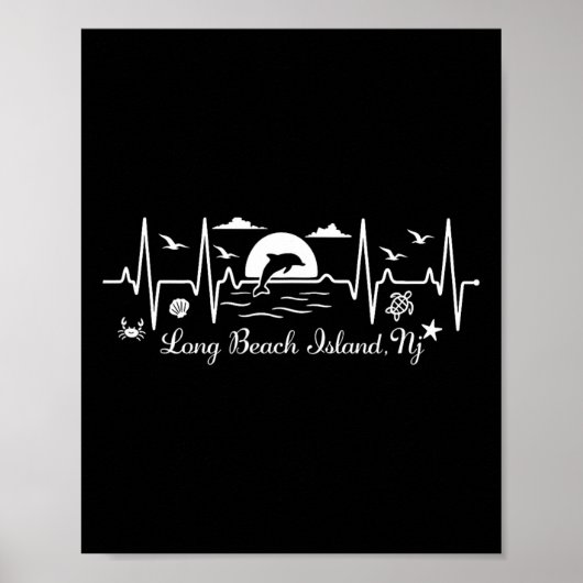 Long Beach Island Poster (Vorne)