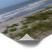 Long Beach Island Poster (Ecke)