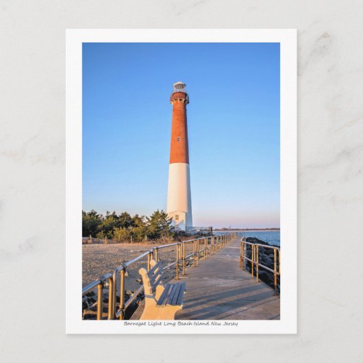 Long Beach Island. Postkarte (Vorderseite)