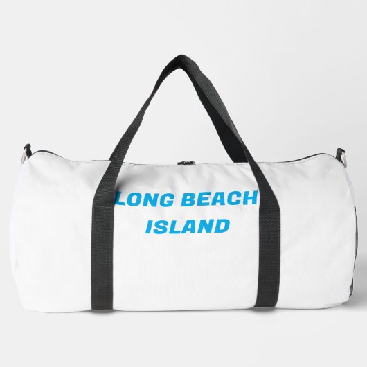 LONG BEACH ISLAND-REISETASCHE DUFFLE BAG (Vorderseite)