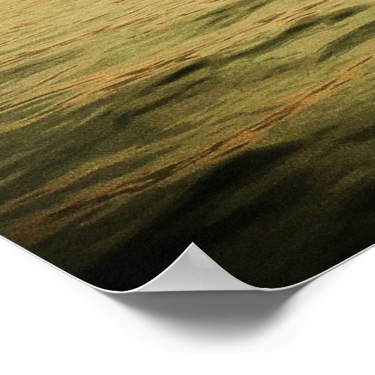 Long Beach Island Sunset Poster (Ecke)