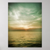 Long Beach Island Sunset Poster (Vorne)