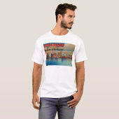 Long Beach, Kalifornien - die Königin der Strände T-Shirt (Vorne ganz)