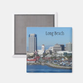 Long Beach, Kalifornien Magnet (Vorderseite/Rückseite)