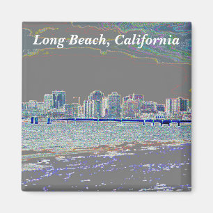 Long Beach, Kalifornien Magnet