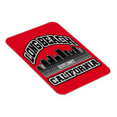 Long Beach, Kalifornien Magnet (Rechte Seite)