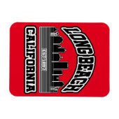 Long Beach, Kalifornien Magnet (Horizontal)