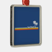 Long Beach, Kalifornien Ornament Aus Metall (Rechts)