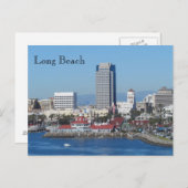 Long Beach, Kalifornien Postkarte (Vorne/Hinten)