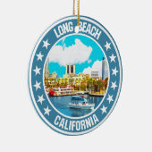 Long Beach Keramik Ornament (Rechts)