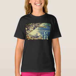Long Beach Küstenlinie – Vintage-Ära T-Shirt