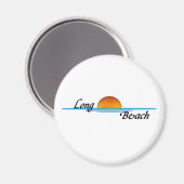 Long Beach Magnet (Vorderseite/Rückseite)